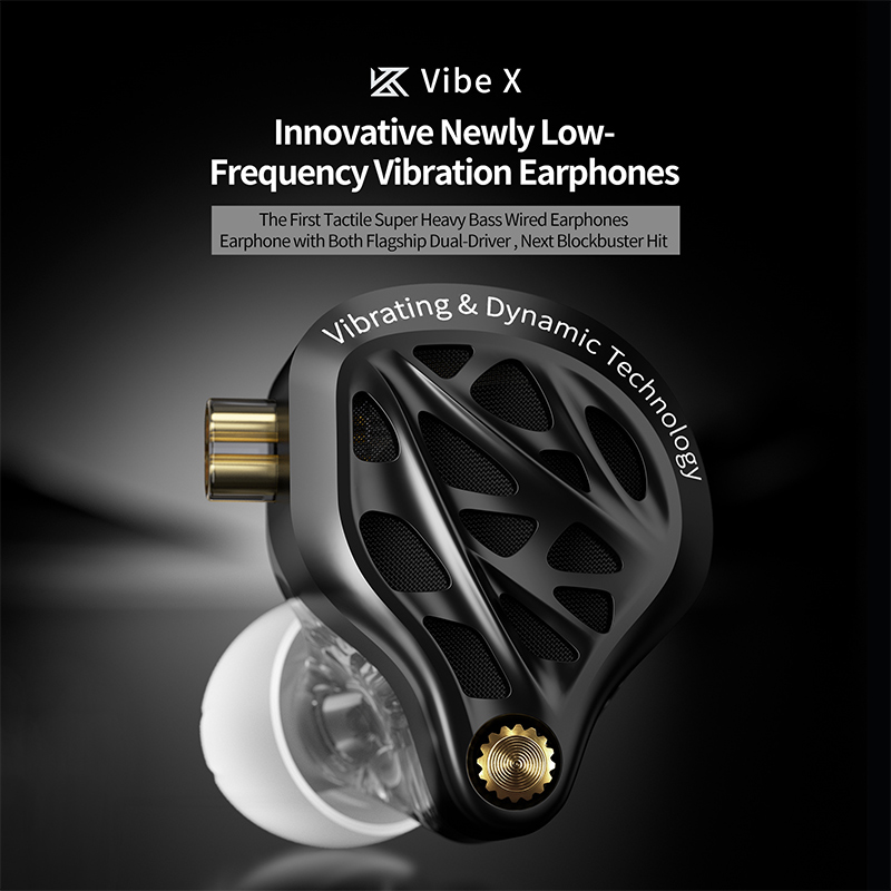 Audio Vibes Music - หูฟังแบบมีสาย KZ Vibe X เสียงเบสหนักแน่น HiFi