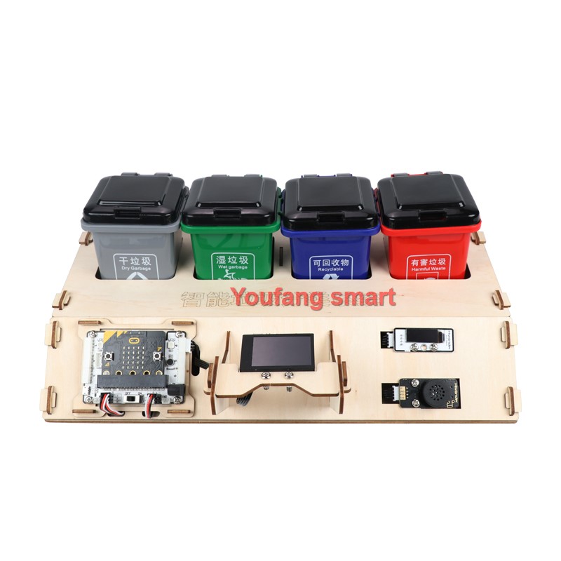 Audio Music Ai - ชุดหุ่นยนต์คัดแยกขยะ AI พร้อมระบบกระจายเสียงสำหรับหุ่นยนต์ V2.2บิตของตกแต่งงานปาร์ตี้หุ่นยนต์โอเพนซอร์ส