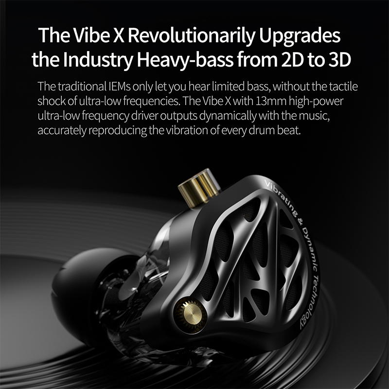 หูฟัง KZ Vibe X แบบใส่ในหู เสี - Audio Vibes Music บทวิจารณ์และราคา