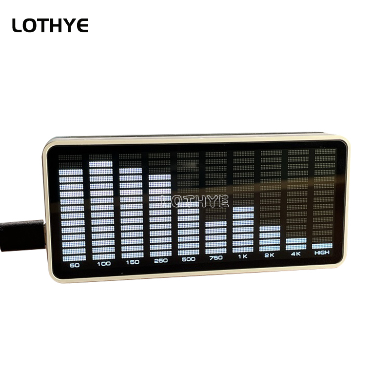 มัลติโหมด LED เสียงดนตรีสเปกตร - Audio Music Light บทวิจารณ์และราคา