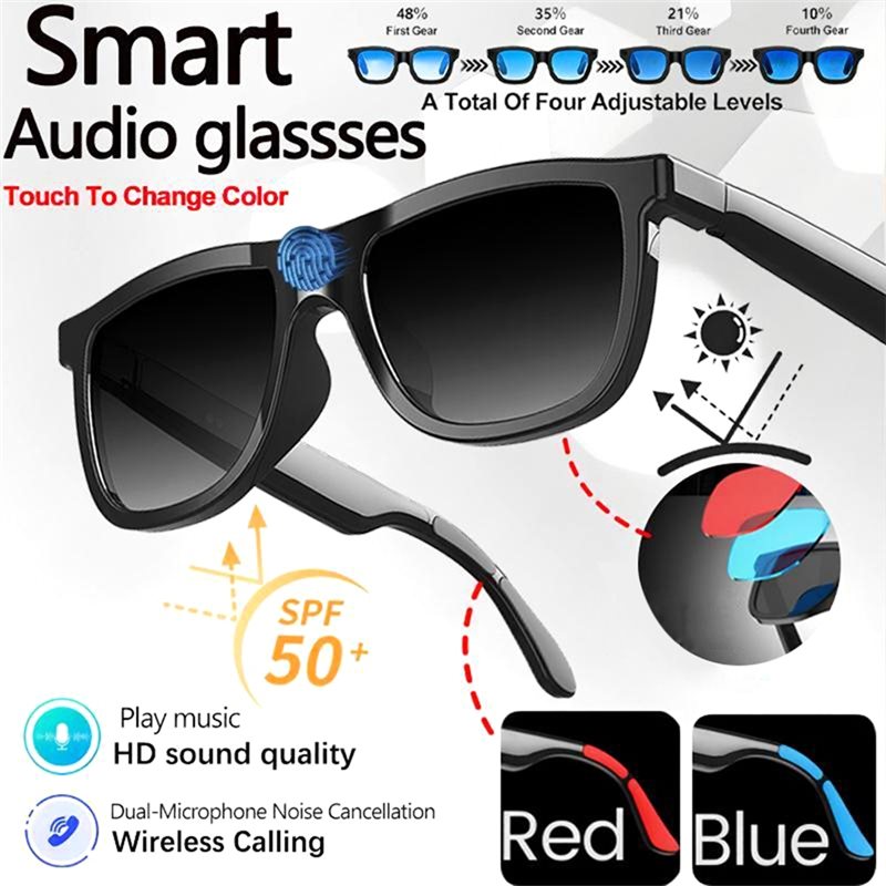 แว่นตาอัจฉริยะ Y43A-AI เปลี่ยน - Audio Music Ai บทวิจารณ์และราคา