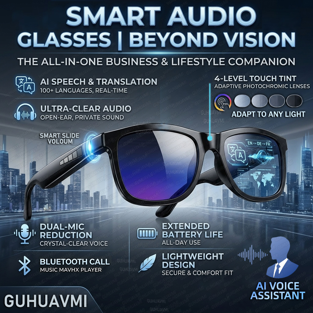แว่นตาอัจฉริยะเปลี่ยนสีสัมผัสไ - Audio Music To Video Ai Free บทวิจารณ์และราคา