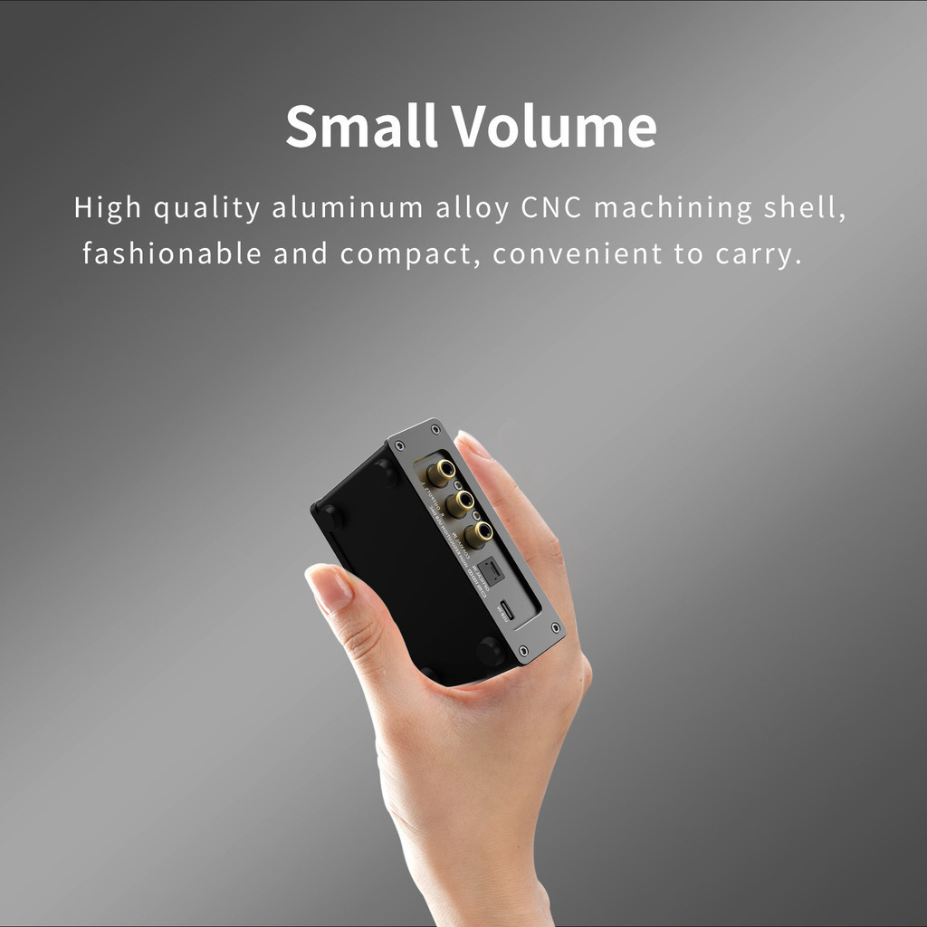 SMSL DS100 MQA MQA-CD ถอดรหัสเ - Portable Amplifier Mini บทวิจารณ์และราคา