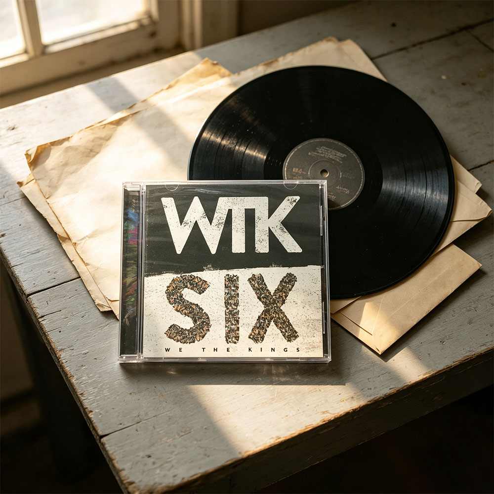 ซีดี 'SIX' We The Kings แผ่นเพ - Audio Music King บทวิจารณ์และราคา