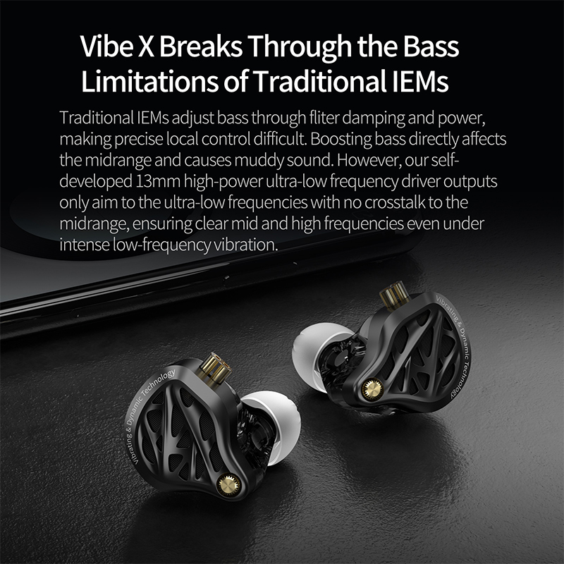 หูฟังแบบมีสาย KZ Vibe X เสียงเ - Audio Vibes Music บทวิจารณ์และราคา