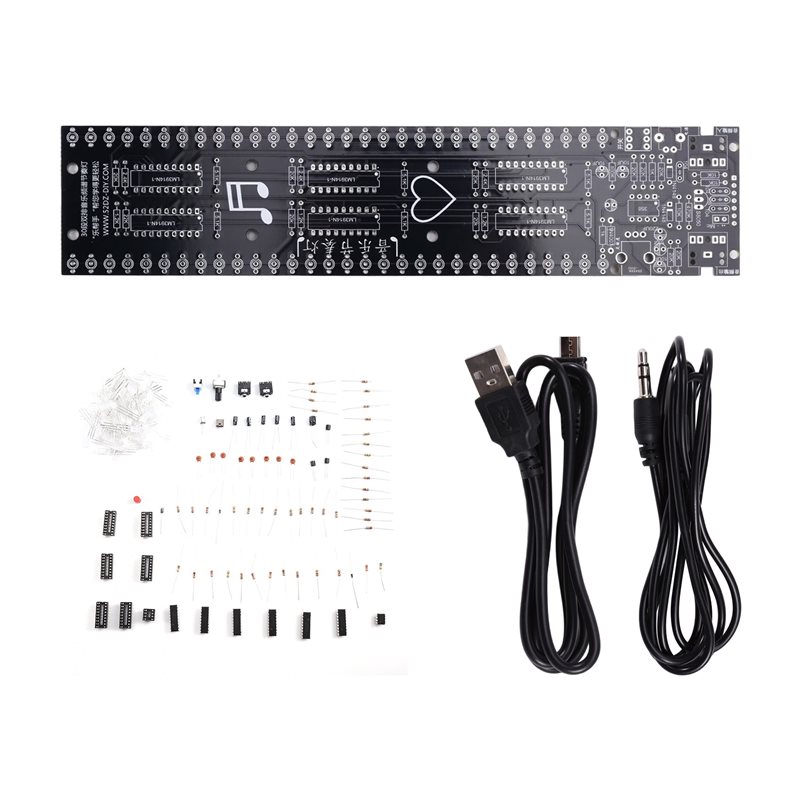 ไฟแสดงระดับเสียง LED แบบ DIY ร - Audio Music Light บทวิจารณ์และราคา