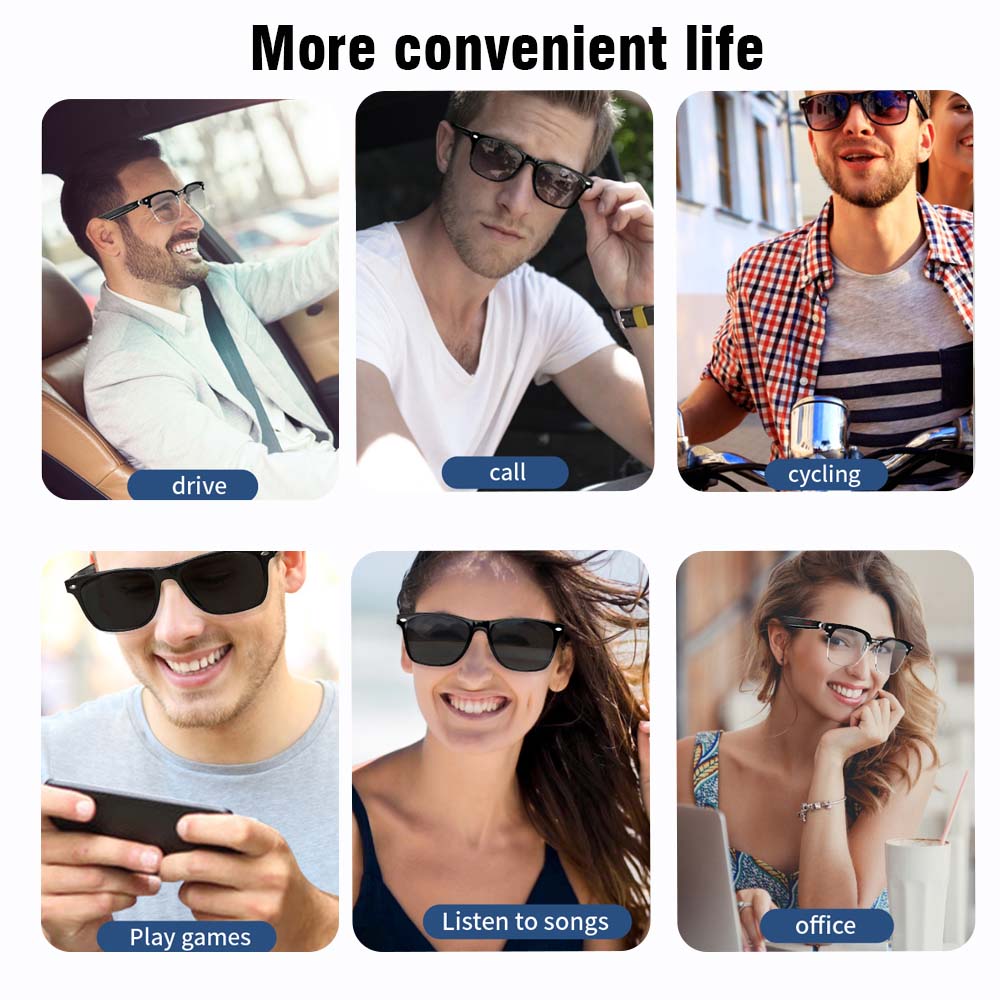 SENBONO E13 แว่นตาอัจฉริยะ: เล - Audio Music Light บทวิจารณ์และราคา
